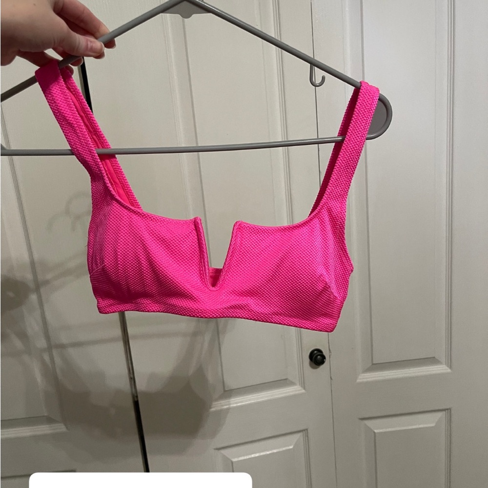 Hollister Pink Bikini Top Swimwear